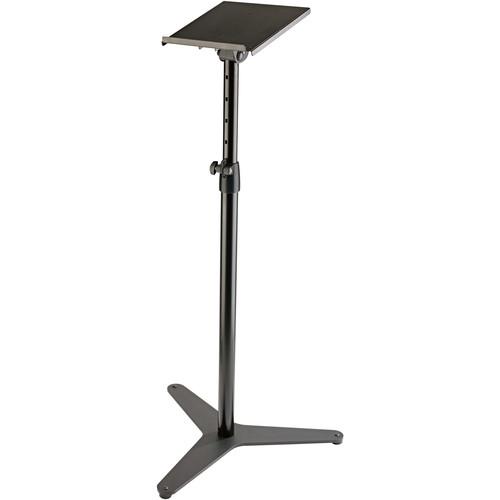 K&M 26754 Topline Monitor Stand with Tiltable Shelf