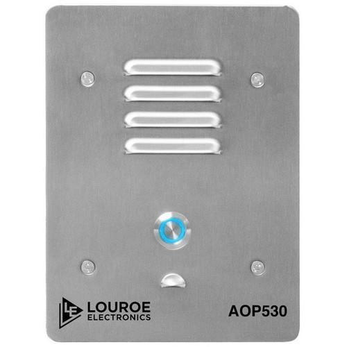 Louroe AOP530 Vandal-Resistant Speaker & Microphone for IP Cameras