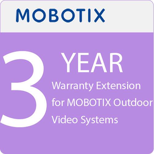MOBOTIX 3-Year Warranty Extension for MOBOTIX Outdoor Video Systems
