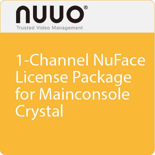 NUUO 1-Channel NuFace License Package for Mainconsole Crystal