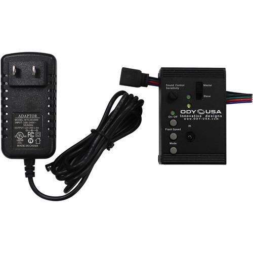 Odyssey Innovative Designs Series III Control Box with Power Adapter for Flight FX LED Cases