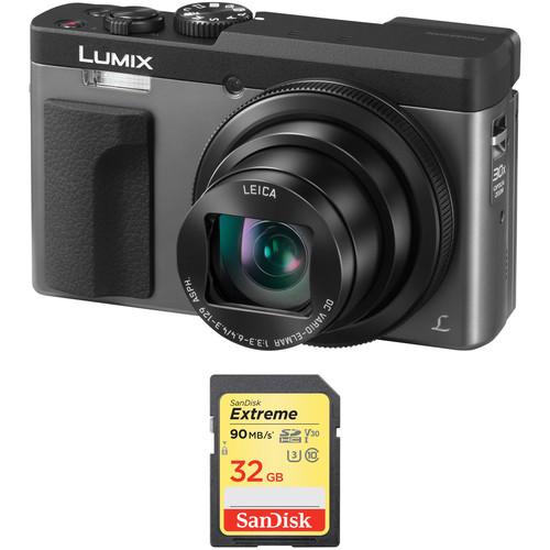 Panasonic Lumix DC-ZS70 Digital Camera with Free Accessory Kit