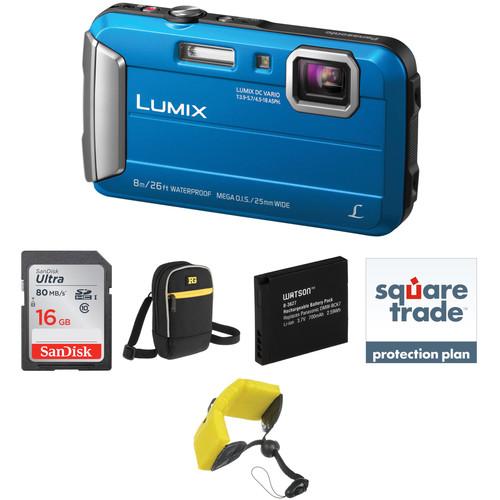 Panasonic Lumix DMC-TS30 Digital Camera Deluxe Kit