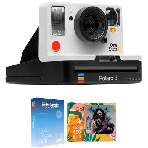 Polaroid Originals OneStep2 VF Instant Film Camera with Summer Blues and Tropics Editions Film Kit