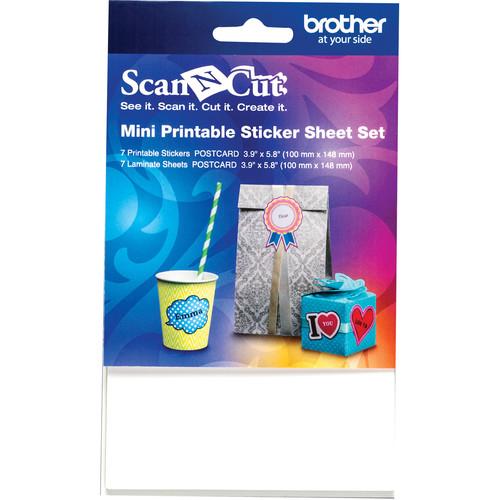 Brother Mini Printable Sticker Set for ScanNCut Machines