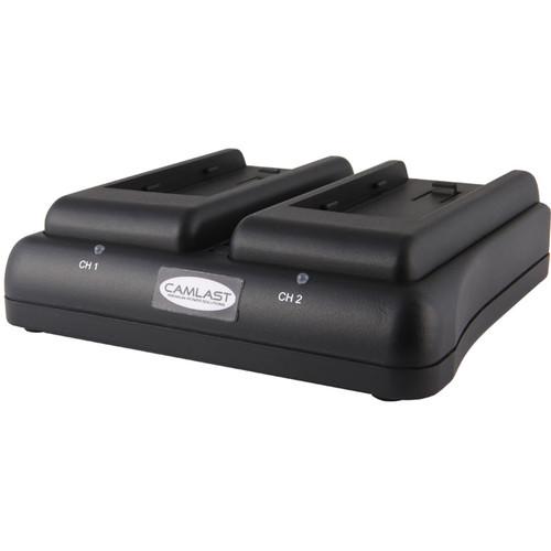 CAMLAST Charger for Two Sony L Series F970 Batteries