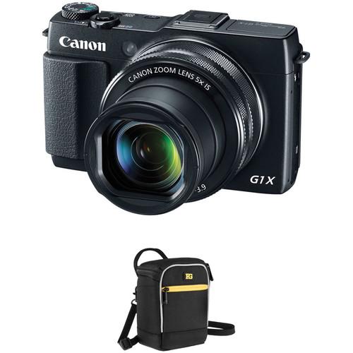 Canon PowerShot G1 X Mark II Digital Camera with Pouch Kit