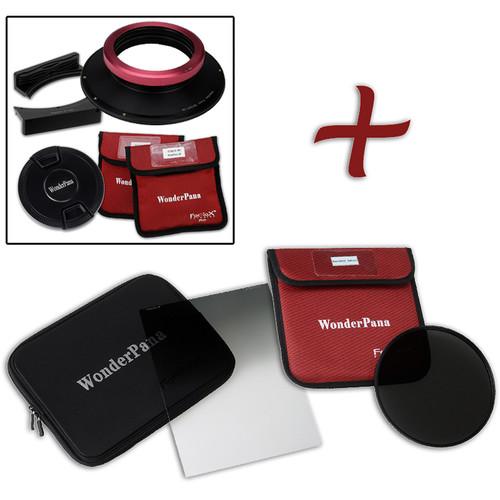 FotodioX WonderPana FreeArc XL Core Unit Kit for Sigma 12-24mm Art Lens with 186mm Slim, Solid Neutral Density 1.5 and 7.9 x 10.2" Soft-Edge Graduated Neutral Density 0.9 Filters