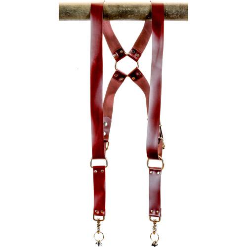 Funk Plus Latigo Leather Ring Back Harness with 1.5" Wide Straps