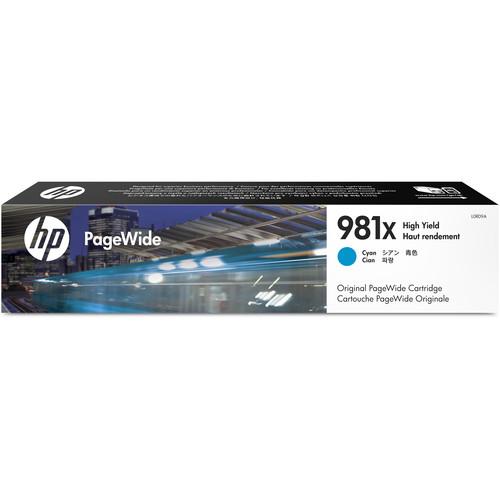 HP 981X High Yield Cyan PageWide Ink Cartridge