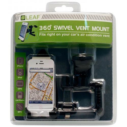 HYPERKIN Leaf 360 Degree Swivel Vent Car Mount for iPhone iPod Android GPS MP3