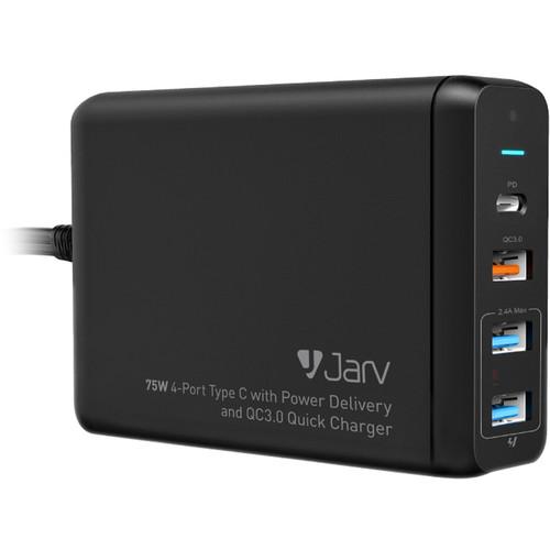 JarvMobile 75W 4-Port USB Type-C Smart