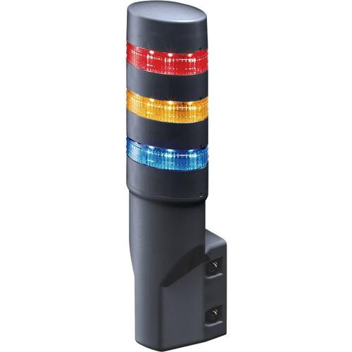 O.C. White Signal-Lite 3-Color Column Integrated Studio LED Tally Light with Wall Mounting