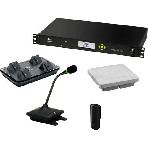 Revolabs Executive Elite 2-Channel Wireless Microphone System with revoCARE Extended Service Plan