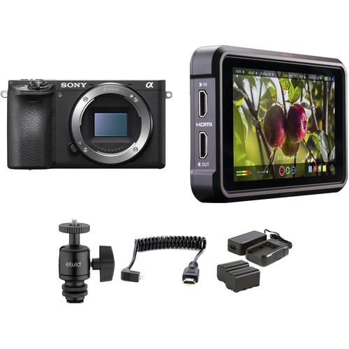 Sony Alpha a6500 Mirrorless Digital Camera Body HDR Filmmaker Kit
