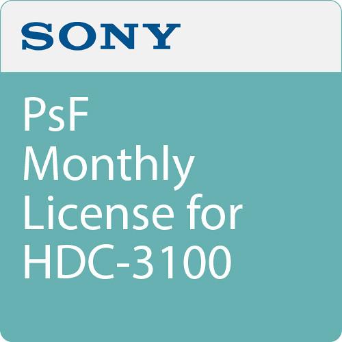Sony PsF Monthly License for HDC-3100