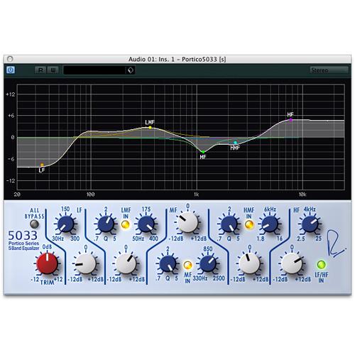 Steinberg RND Portico 5033 EQ - 5-Band Equalizer Plug-In