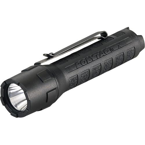 Streamlight Polytac X Multifuel Tactical Flashlight with Two CR123A Batteries