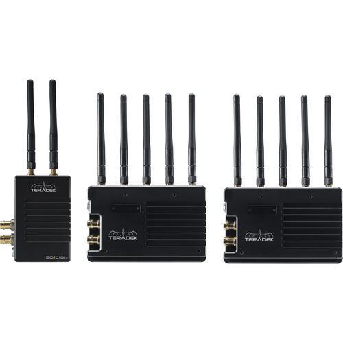 Teradek Bolt 1000 XT Deluxe Kit with One Transmitter, Two Receivers and Panel Array