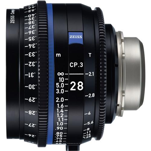 ZEISS CP.3 28mm T2.1 Compact Prime Lens