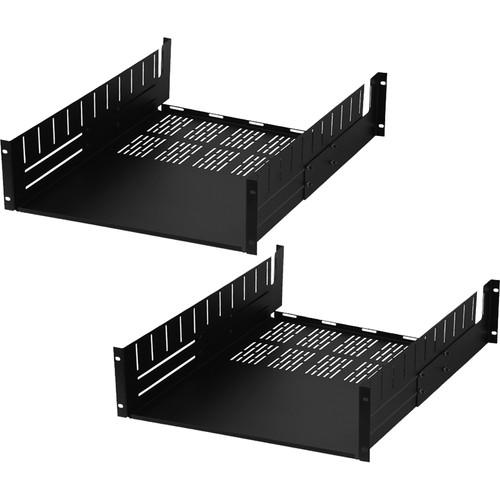 Atlas Sound 2 Rack Unit 15" Deep Rack Shelf - 2 Pack
