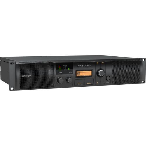 Behringer NX6000D Ultra-Lightweight Class-D Power Amplifier with DSP