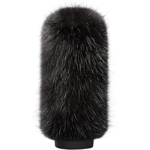 Bubblebee Industries Windkiller Long Fur Slip-On Wind Protector for 23 to 26mm Mics