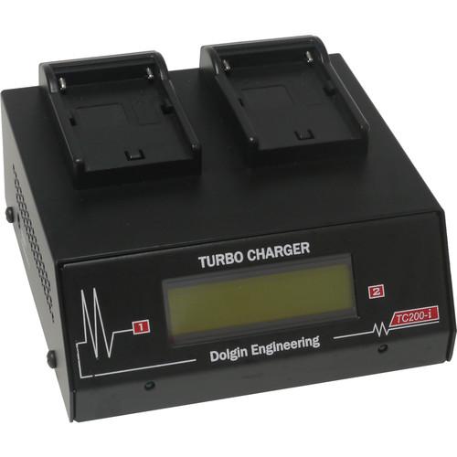 Dolgin Engineering TC200 Ultra-Fast Two-Position Battery Charger for Sony NP-FM500H