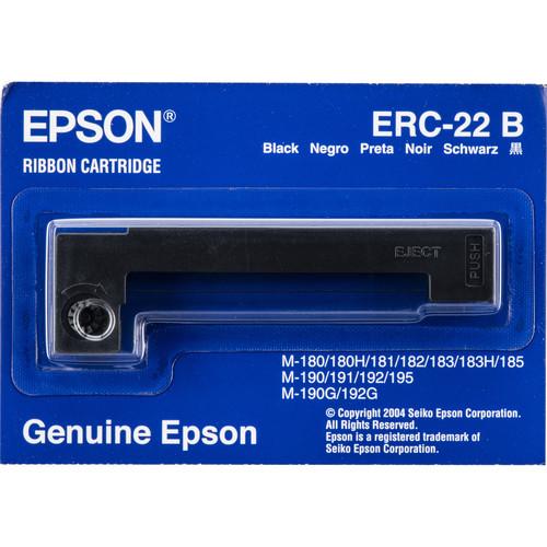 Epson ERC-22B Black Fabric Ribbon Cartridge for M-180 & M-190