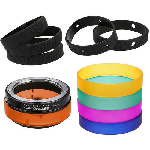 FotodioX ArtFX ColorFlare Sony E-Mount to Contax Yashica Lens Adapter