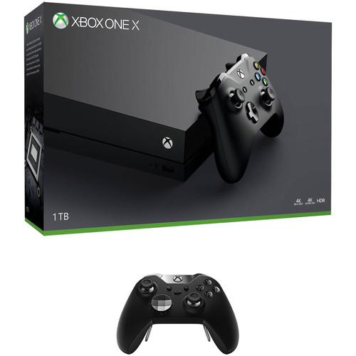 Microsoft Xbox One X Gaming Console & Xbox Elite Wireless Controller Kit