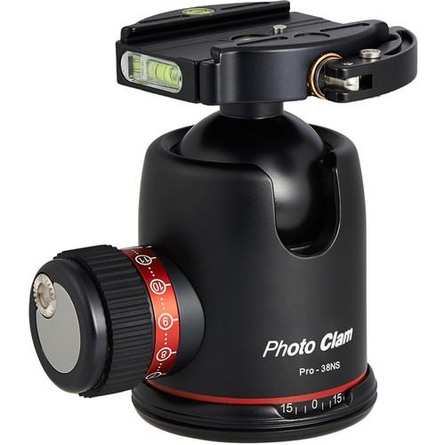 Photo Clam Pro 38NS Ball Head with Lever-Lock Quick Release