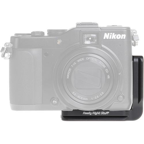 Really Right Stuff BP7000-L L-Plate for Nikon COOLPIX P7000