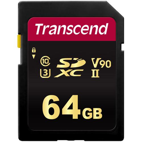 Transcend 64GB 700S UHS-II SDXC Memory Card