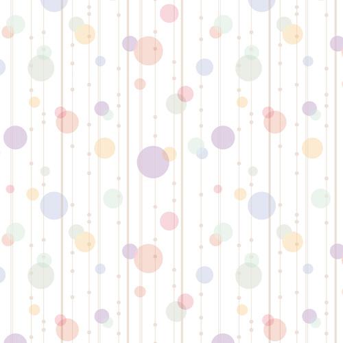 Westcott Party Dots Matte Vinyl Backdrop with Hook-and-Loop Attachment