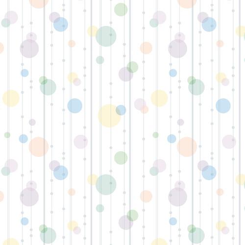 Westcott Party Dots Matte Vinyl Backdrop with Hook-and-Loop Attachment