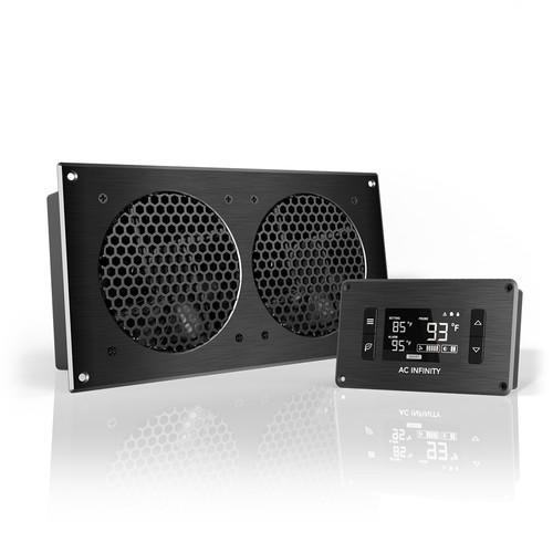 AC Infinity AIRPLATE T7 A V Cabinet Dual-Fan Cooling System