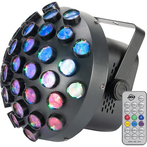 American DJ Startec Contour Mirror Ball Effect with Multicolored Beams