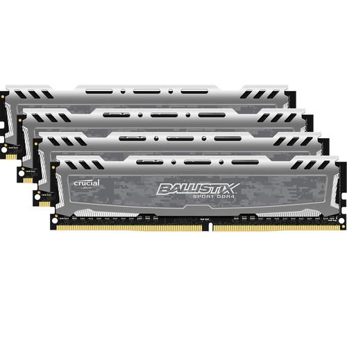 Ballistix 64GB Sport LT Series DDR4 2666 MHz DR UDIMM Memory Kit