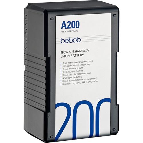 Bebob Factory GmbH A200 14.4V, 196Wh Gold Mount Li-Ion Battery