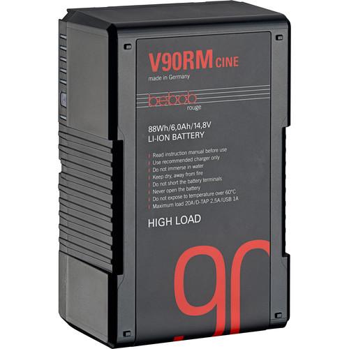 Bebob Factory GmbH V90RM-CINE 14.8V 88Wh High Load V-Mount Li-Ion Battery