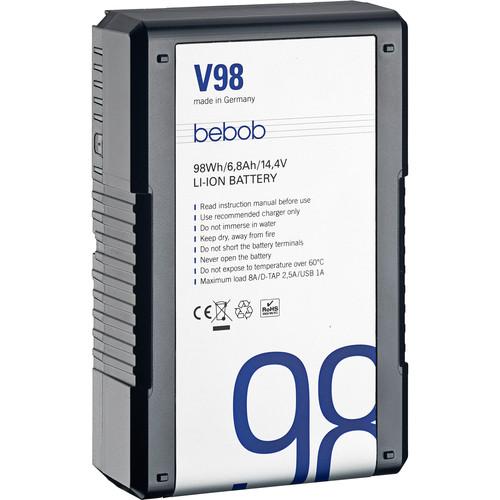 Bebob Factory GmbH V98 14.4V, 98Wh V-Mount Li-Ion Battery