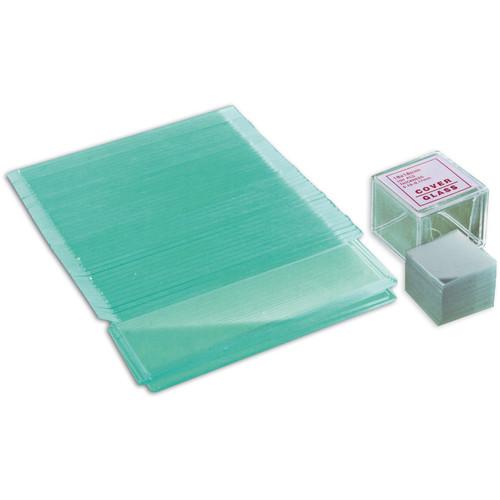 BRESSER Blank Slide and Coverslip Set