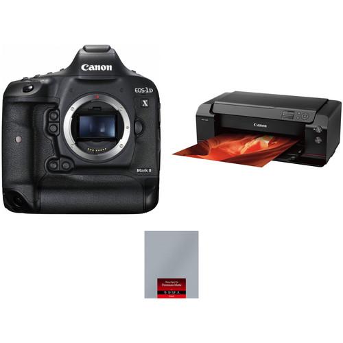 Canon EOS-1D X Mark II Camera Body with Inkjet Printer Kit