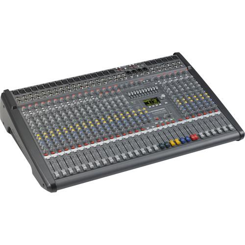 Dynacord Power Mixer,18 Mic Line 4Mic Ster,Line Chs,6Aux,2-24Bit Ster.EFX,USB Audio Interface,2x1000W Amp Lid