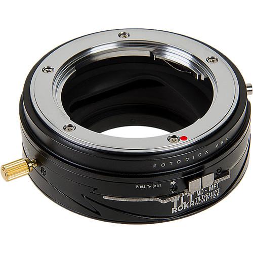 FotodioX Pro TLT ROKR Tilt-Shift Lens Mount Adapter for Minolta MD-Mount Lens to Micro Four Thirds Mount Camera