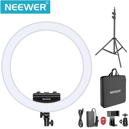 Neewer Ultra-Slim Bi-Color Ring Light Kit