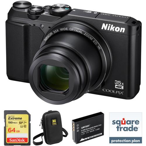Nikon COOLPIX A900 Digital Camera Deluxe Kit