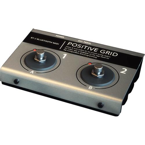 Positive Grid BT-2 Wireless Bluetooth Controller with 2 Buttons for iOS