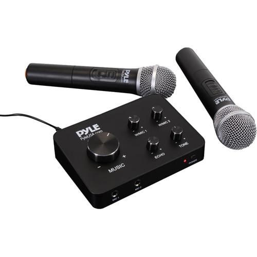 Pyle Pro PDWMKHRD22WM Home Theater Karaoke Wireless Microphone System